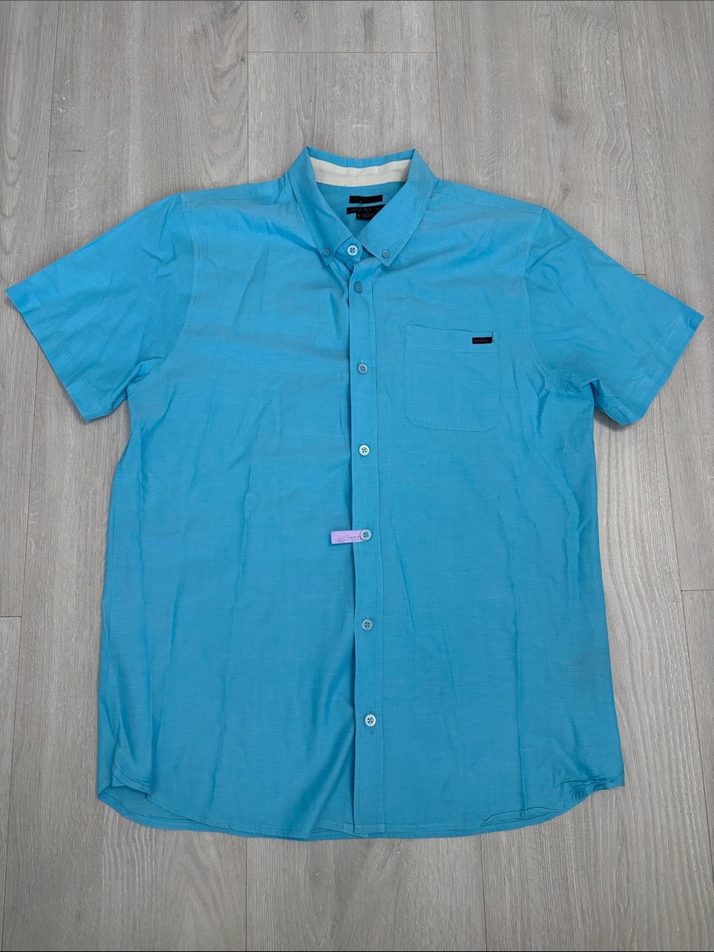 🔥BUNDLESALE Mens L O'Neill Tailored Fit Cotton Short Sleeve Button-Down